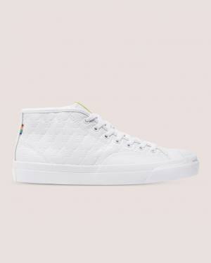 Converse Alexis Sablone Pride Jack Purcell Pro Höga Sneakers Vita | CV-107ORS