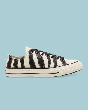 Converse Chuck 70 Archive Zebra Overlay Låga Sneakers Beige | CV-189IRG