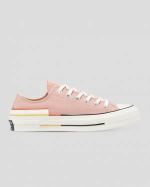 Converse Chuck 70 Colour Block Låga Sneakers Rosa | CV-128DFK