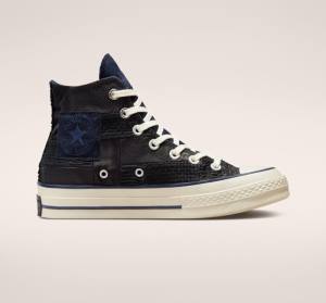 Converse Chuck 70 It's Possible Höga Sneakers Svarta Marinblå | CV-486PHC