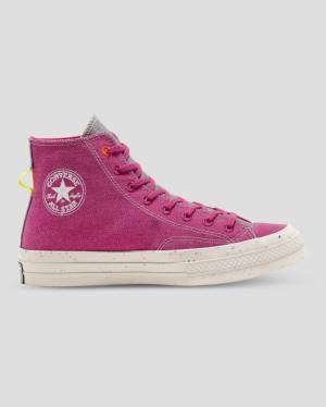 Converse Chuck 70 Renew Regrind Foxing Höga Sneakers Rosa | CV-308ARL