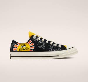 Converse Chuck 70 Sunny Floral Låga Sneakers Svarta | CV-109JBD