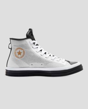 Converse Chuck 70 Then & Now Höga Sneakers Svarta Vita | CV-483EBD