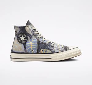 Converse Chuck 70 Tropical Leaf Höga Sneakers Svarta | CV-038PGY