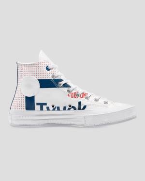 Converse Chuck 70 Tyvek Höga Sneakers Vita | CV-682ROG