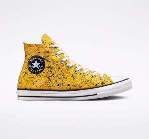 Converse Chuck Taylor All Star Archive Paint Splatter Höga Sneakers Vita | CV-185HKO