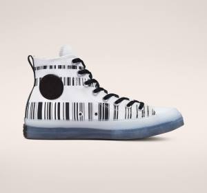 Converse Chuck Taylor All Star CX Translucent Barcode Höga Sneakers Vita Svarta | CV-217TXV