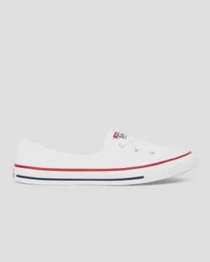 Converse Chuck Taylor All Star Dainty Ballet Spets Slip Låga Sneakers Vita | CV-204QYS