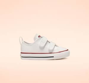 Converse Chuck Taylor All Star Easy-On Läder Låga Sneakers Vita | CV-068NEG