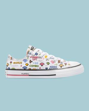 Converse Chuck Taylor All Star Girls Gamer Höga Sneakers Vita | CV-561MEG