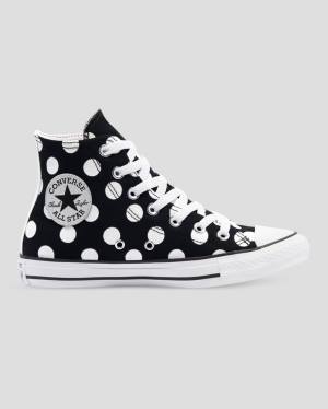 Converse Chuck Taylor All Star Glitter Shine Höga Sneakers Svarta | CV-964ISZ