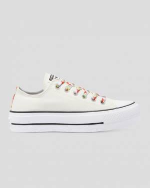 Converse Chuck Taylor All Star Lift Garden Party Låga Sneakers Beige | CV-451QOW