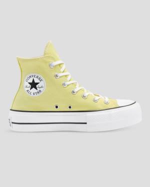 Converse Chuck Taylor All Star Lift Seasonal Colour Höga Sneakers Gula | CV-179AYO