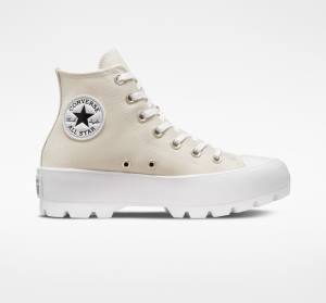 Converse Chuck Taylor All Star Lugged Seasonal Color Höga Sneakers Bruna Vita Svarta | CV-598BRX