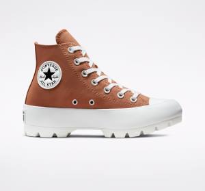 Converse Chuck Taylor All Star Lugged Seasonal Color Höga Sneakers Vita Svarta | CV-825JQO