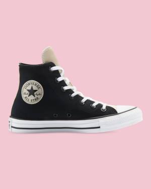 Converse Chuck Taylor All Star Mono Metallic Höga Sneakers Svarta | CV-528SYD