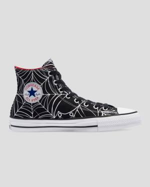 Converse Chuck Taylor All Star Pro Roll Up Höga Sneakers Svarta | CV-125XTV