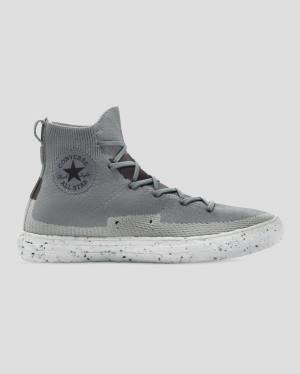 Converse Chuck Taylor All Star Renew Crater Knit Höga Sneakers Grå | CV-274NFR