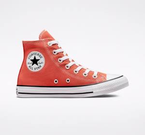 Converse Chuck Taylor All Star Seasonal Color Höga Sneakers Orange | CV-617CVY