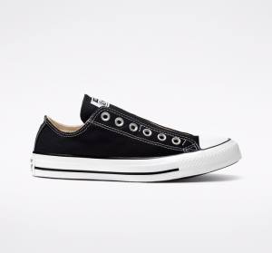 Converse Chuck Taylor All Star Slip Låga Sneakers Svarta Vita | CV-126OGA