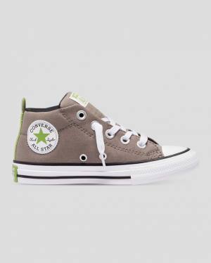 Converse Chuck Taylor All Star Street Höga Sneakers Bruna | CV-057ZGJ