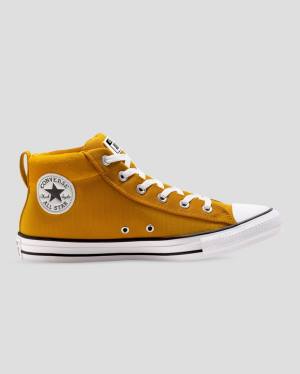 Converse Chuck Taylor All Star Street Mix And Match Höga Sneakers Gula | CV-643UVN