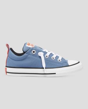 Converse Chuck Taylor All Star Street Slip Låga Sneakers Blå | CV-726UQY