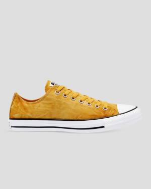 Converse Chuck Taylor All Star Summer Daze Wash Låga Sneakers Gula | CV-534RDW