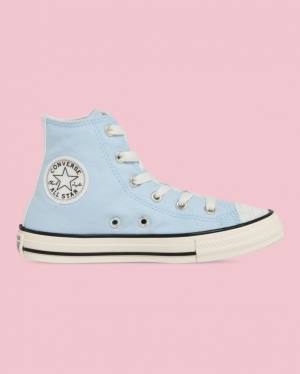 Converse Chuck Taylor All Star UV Glitter Höga Sneakers Blå | CV-321QSV