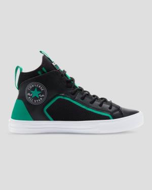 Converse Chuck Taylor All Star Ultra Höga Sneakers Svarta Gröna | CV-721SDL