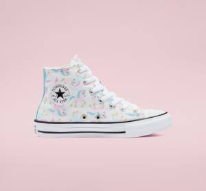 Converse Chuck Taylor All Star Unicons Höga Sneakers Vita Olika Färger Vita | CV-697PAX