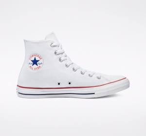 Converse Chuck Taylor All Star White Höga Sneakers Vita | CV-763UEL