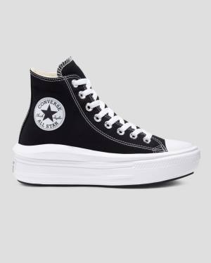 Converse Chuck Taylor Move Platform Höga Sneakers Svarta | CV-821SFL