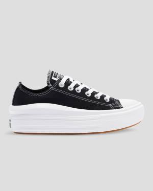 Converse Chuck Taylor Move Platform Låga Sneakers Svarta | CV-358WPV