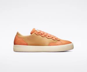 Converse GOLF le FLEUR GLF 2.0 Låga Sneakers Mörkgula Koppar Bruna Vita | CV-523RTX