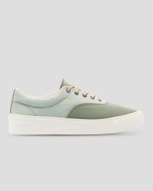 Converse Jungle Cloth Skidgrip Låga Sneakers Gröna | CV-107AYH