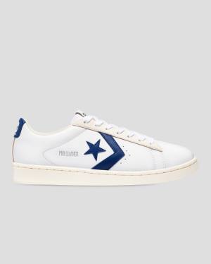 Converse Pro Läder Italy Låga Sneakers Vita | CV-947QSD