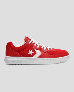 Converse Rival Syntetiskt Läder Twisted Summer Låga Sneakers Röda | CV-632NWX