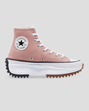 Converse Run Star Hike Höga Sneakers Rosa | CV-310NSY