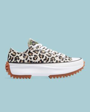 Converse Run Star Hike Wild Archive Låga Sneakers Leopard | CV-658DXP