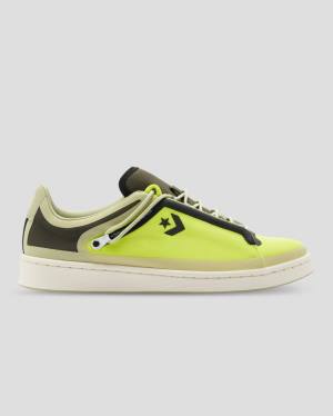 Converse Seam Tape Pro Läder Låga Sneakers Gröna | CV-481WQX