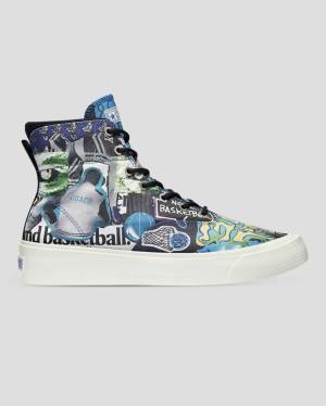 Converse Skidgrip Beat The World Höga Sneakers Olika Färger | CV-640VWR