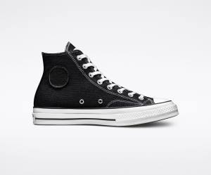 Converse Stussy Chuck 70 Höga Sneakers Svarta Vita | CV-402CBH