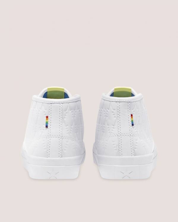 Converse Alexis Sablone Pride Jack Purcell Pro Höga Sneakers Vita | CV-107ORS