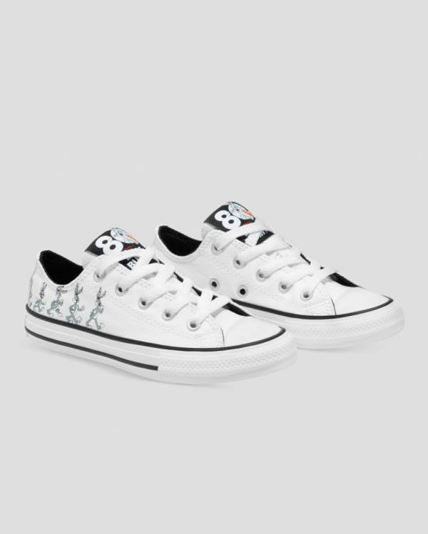 Converse Bugs Bunny Chuck Taylor All Star Låga Sneakers Vita | CV-502XJT