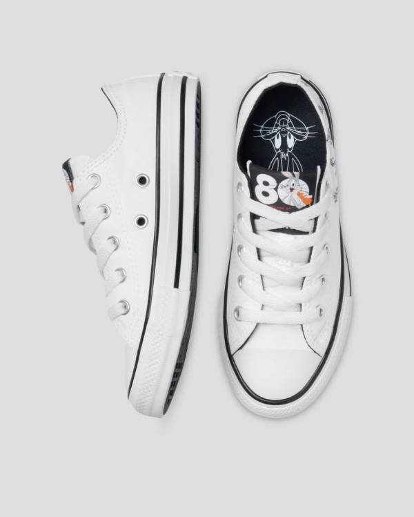 Converse Bugs Bunny Chuck Taylor All Star Låga Sneakers Vita | CV-502XJT