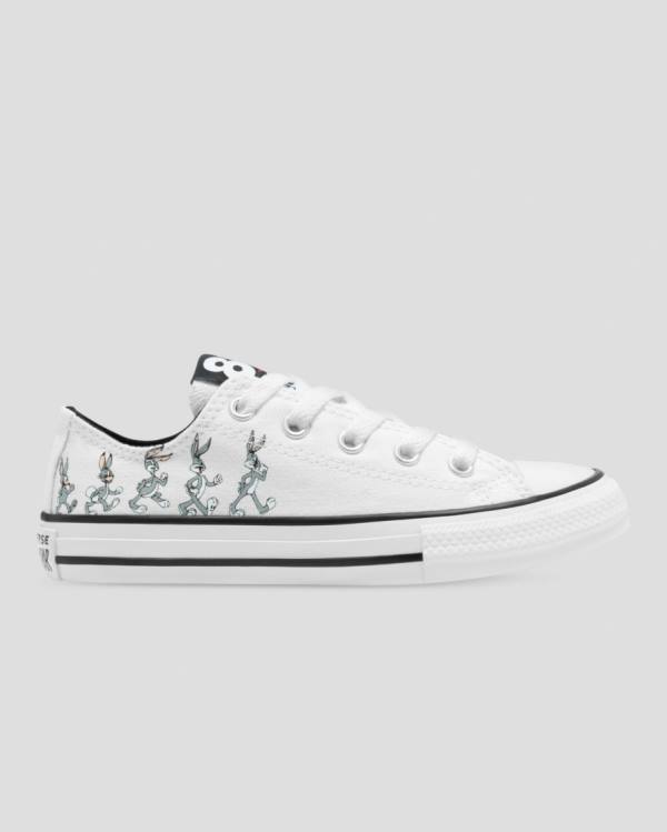 Converse Bugs Bunny Chuck Taylor All Star Låga Sneakers Vita | CV-502XJT