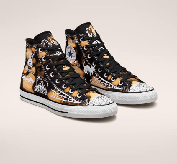 Converse CONS Chuck Taylor All Star Pro Sean Pablo Skateskor Svarta Vita | CV-190MEF