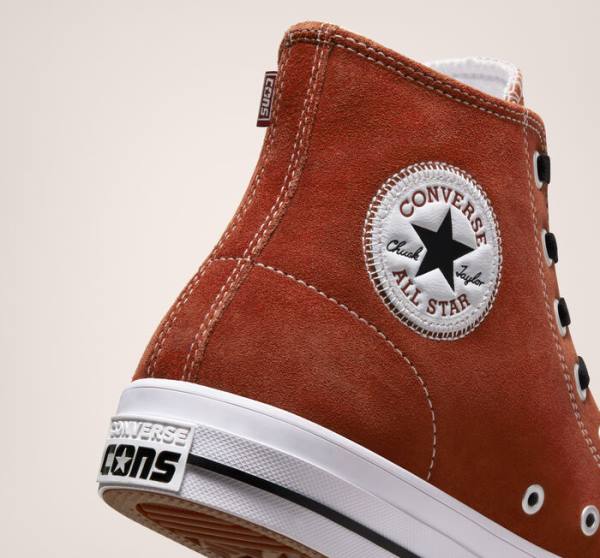 Converse CONS Chuck Taylor All Star Pro Mocka Skateskor Svarta Vita | CV-549MHB