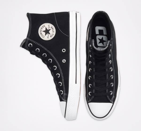 Converse CONS Chuck Taylor All Star Pro Mocka Skateskor Svarta Vita | CV-982RHB